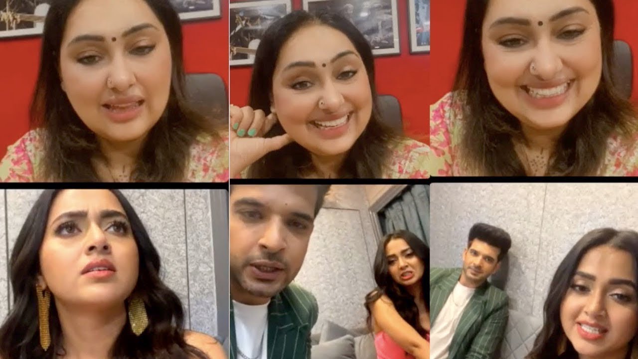 Karan Kundra & Tejaswi Prakash Live Chat Video | Barrish AAYI HAI NEW SONG