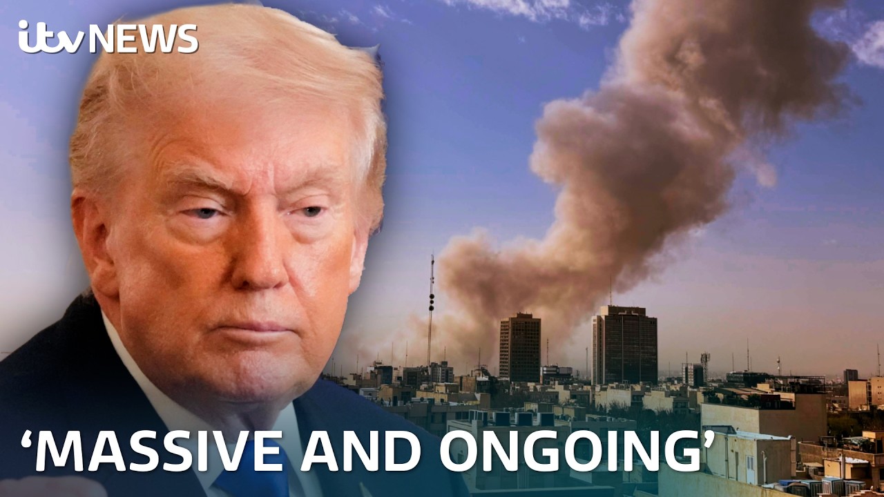 ‘Major combat operation’ underway as US and Israel attack Iran | ITV News