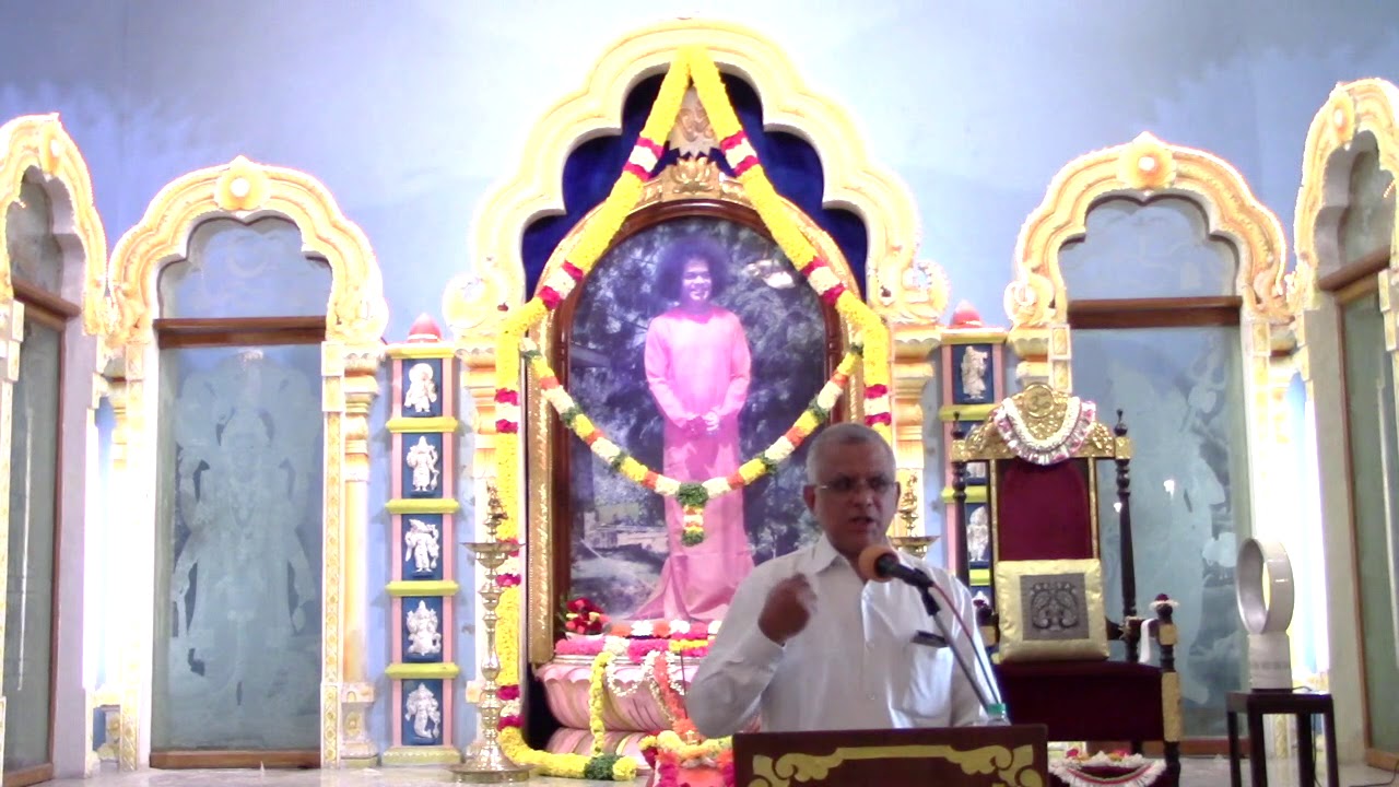 Dr. M. Sainath speaking at Samarpan in Sundaram - Chennai - September 2019