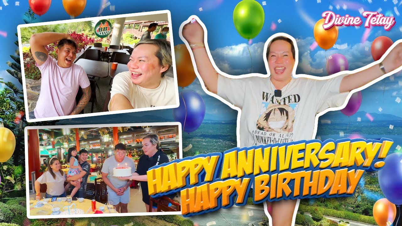 ANNIVERSARY NA, BIRTHDAY PA! ( OFF TO TAGAYTAY HIGHLANDS ) | DIVINE TETAY