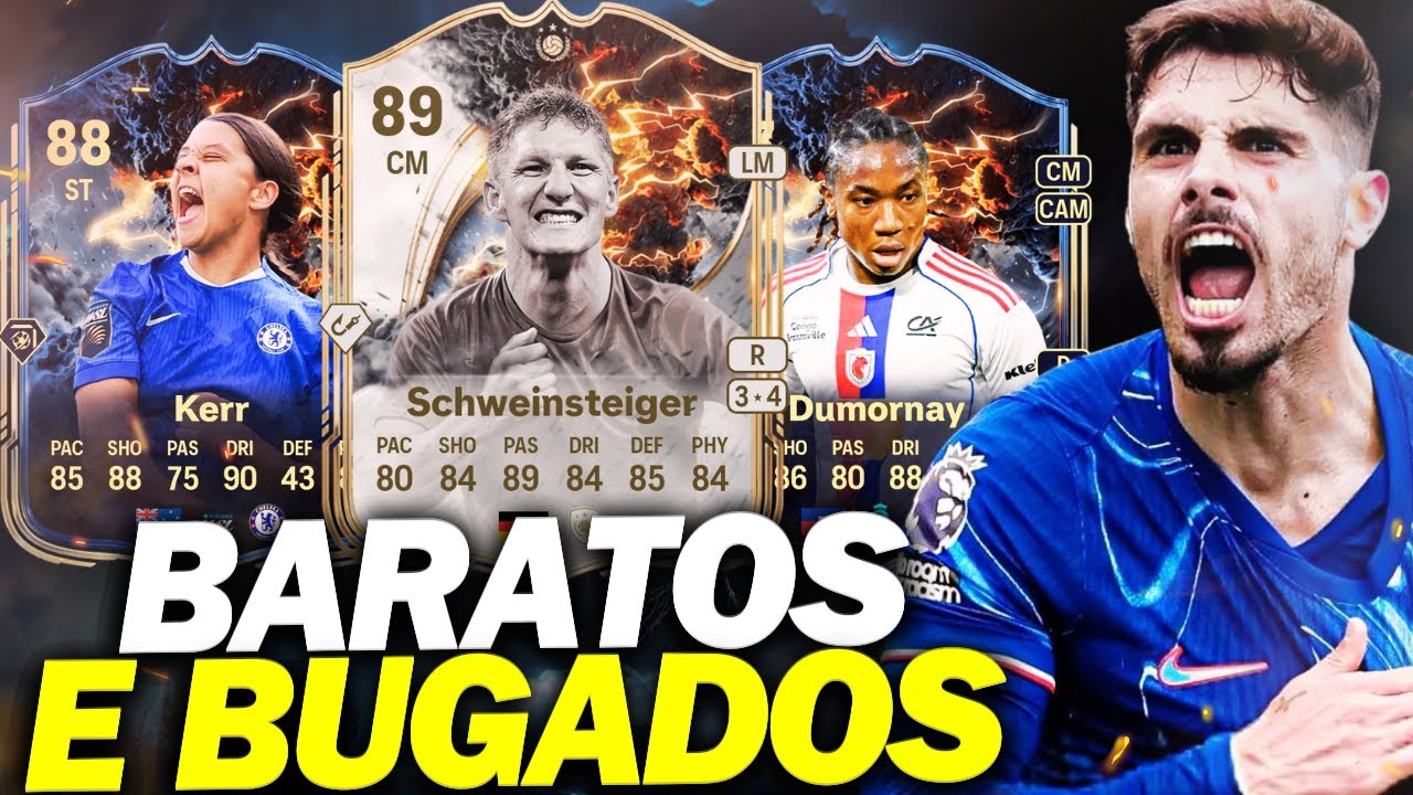 BONS, BARATOS e BUGADOS  🔥 OS MELHORES THUNDERSTRUCK PRA MELHORAR SEU TIME!