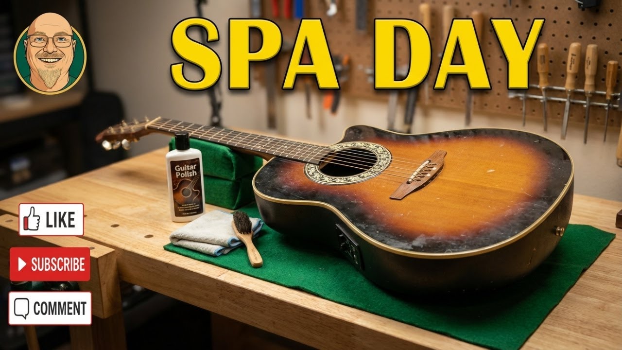 On The Bench - Ovation Balladeer 4861 - Spa Day Part 1