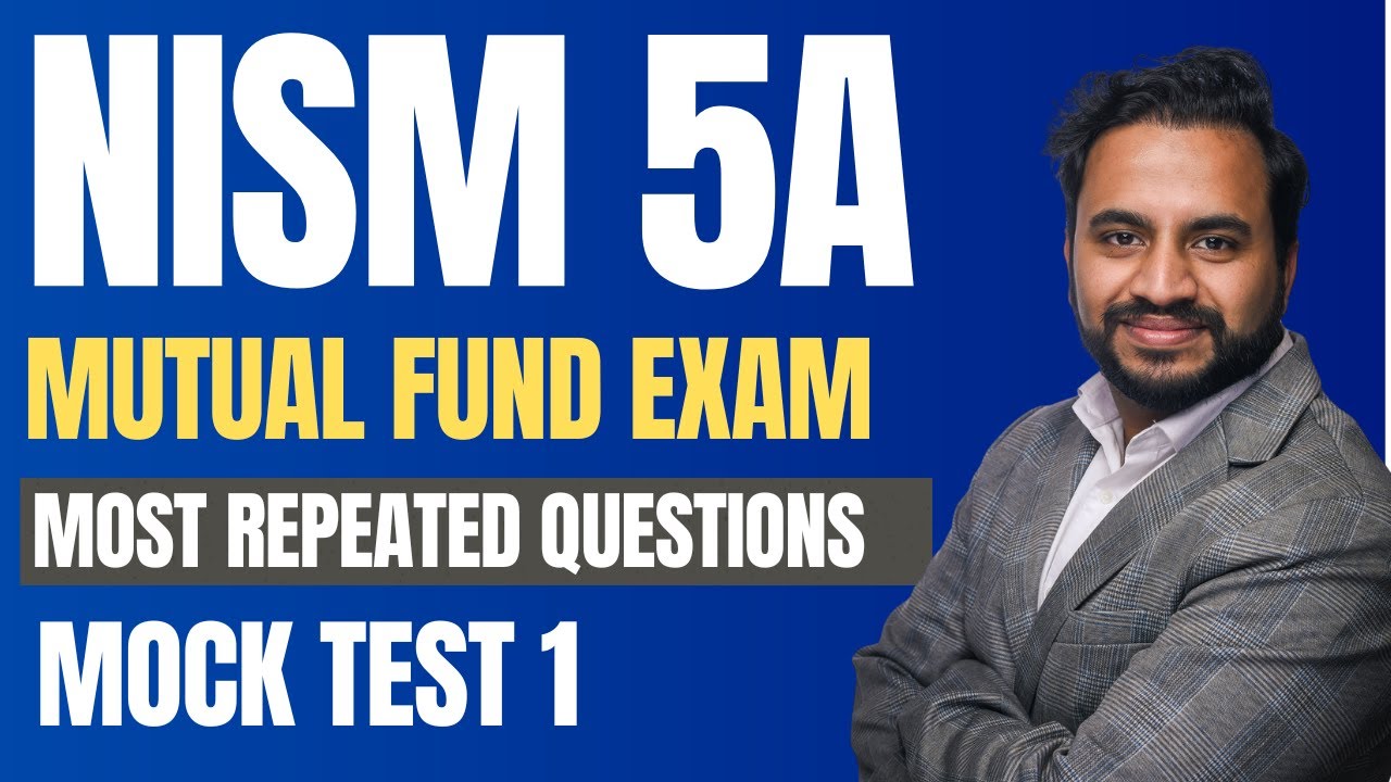 NISM Mutual Fund Exam - Mock Test 1