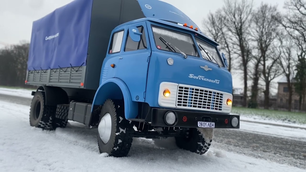 Kingkong rc Maz 1:12 snowrunner  маз 5335