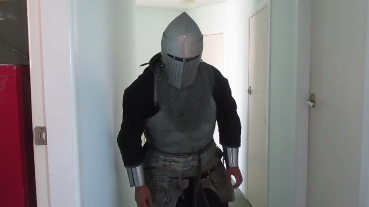 Quick medieval armour mobility test :)