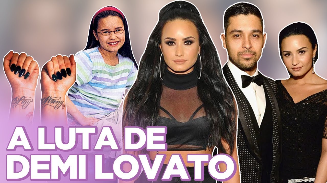 O QUE ACONTECEU COM DEMI LOVATO? BULLYING, VICIO, FAMA, AUTOESTIMA... | Foquinha