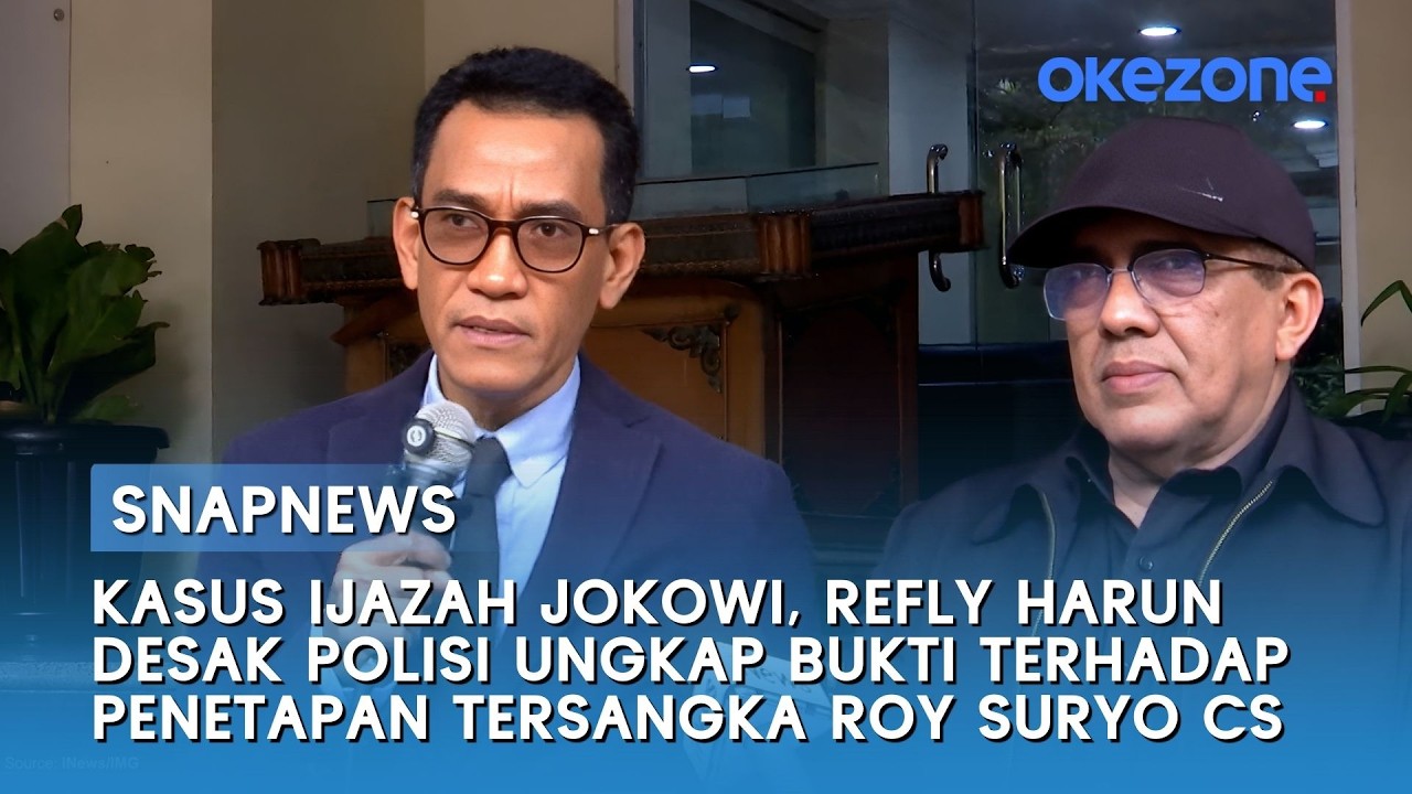 Kasus Ijazah Jokowi, Refly Harun Desak Polisi Ungkap Bukti terhadap Penetapan Tersangka Roy Suryo Cs