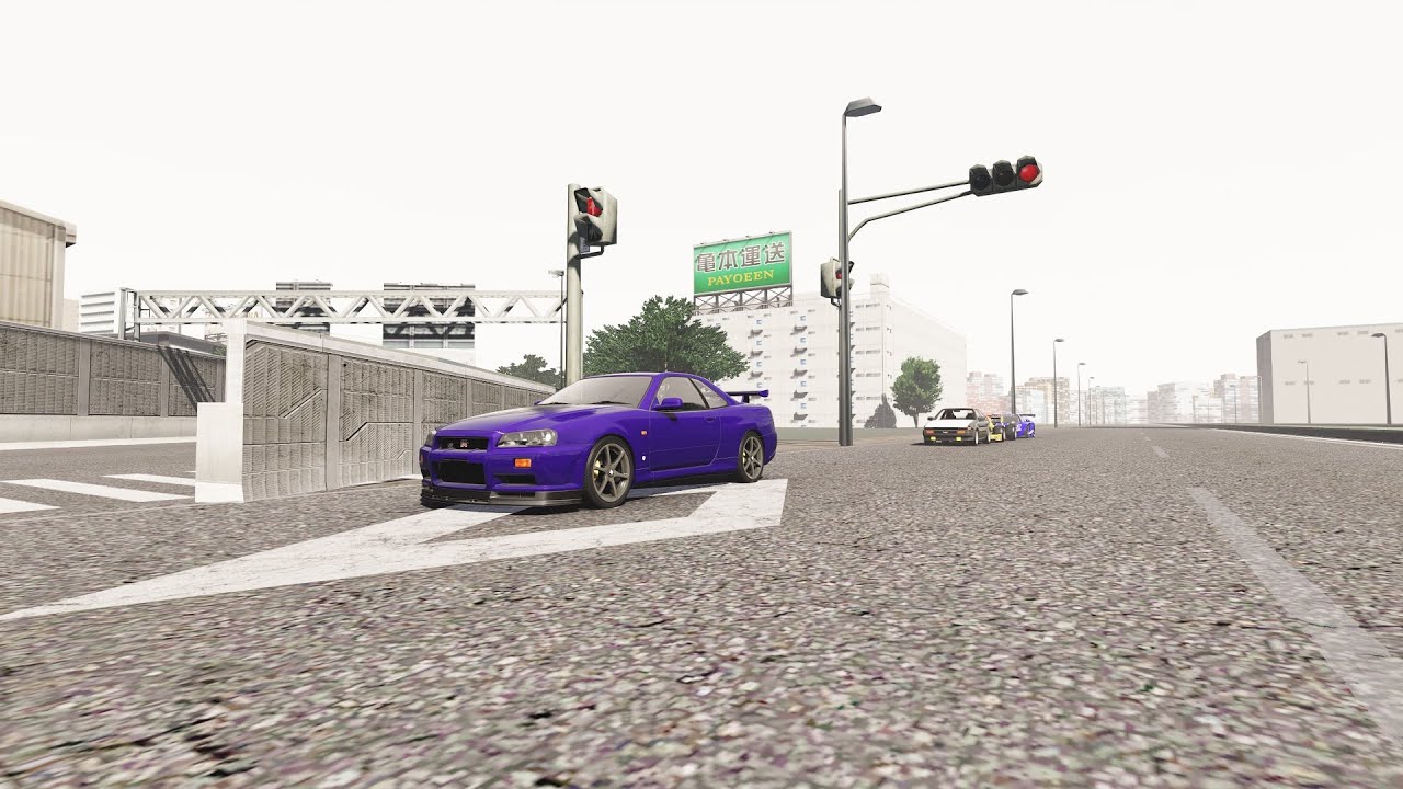 Nissan GTR | Japanese highway