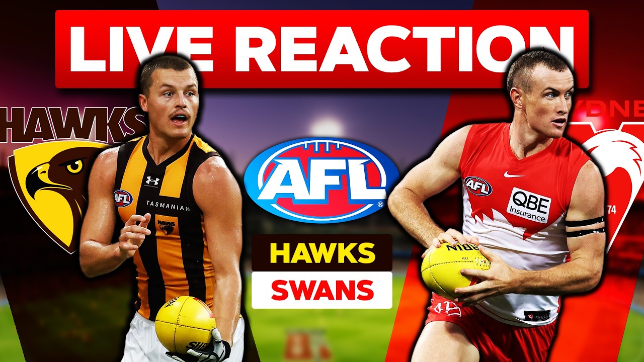 HAWTHORN VS SYDNEY | AFL LIVE REACTION 2026