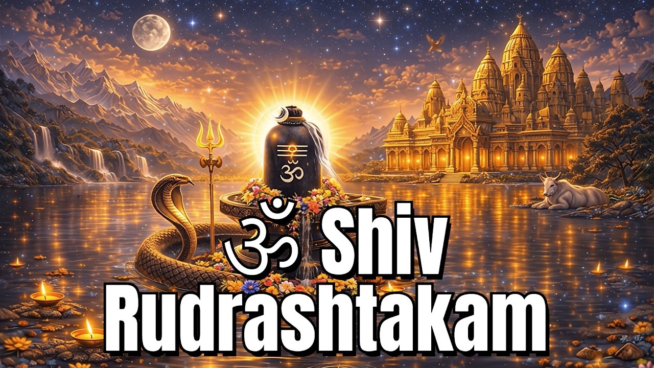 Shiv Rudrashtakam | Most Powerful Shiva Stotram | Namami Shamishan | | Powerful Mahadev Prayer 🕉️🕉️