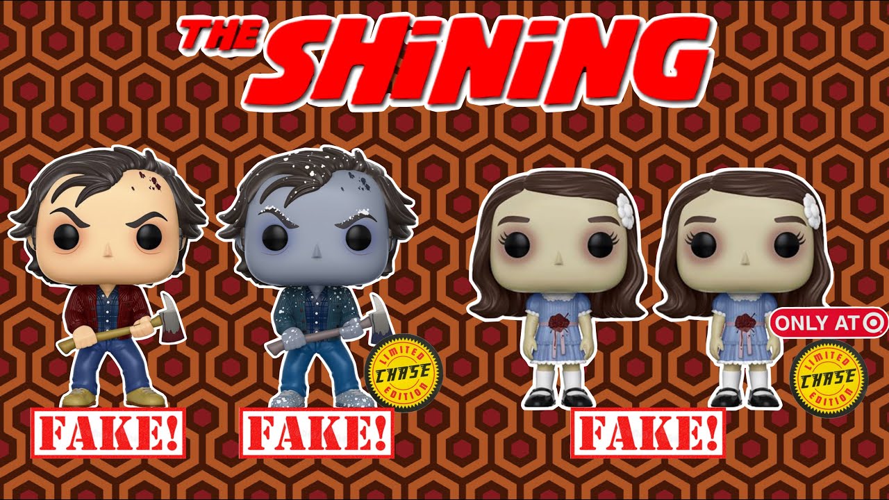 Comparisons of fakes by Funko POP! The Shining!