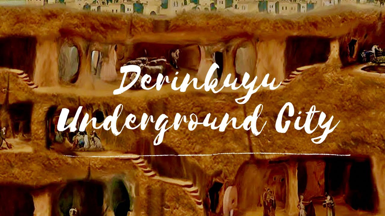 #TURKEY ! Featuring DERINKUYU UNDERGROUND CITY | 85 Meters/275FT DEEP