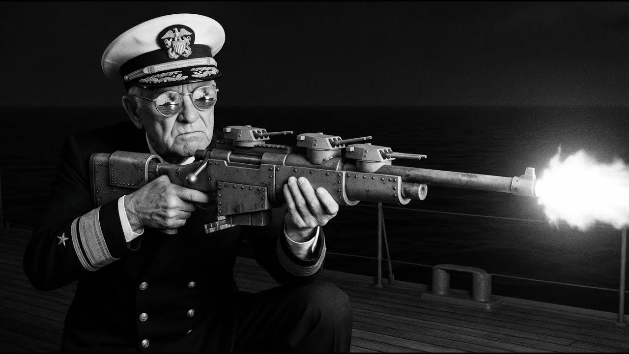 He Used the 406mm Naval Gun Like a 