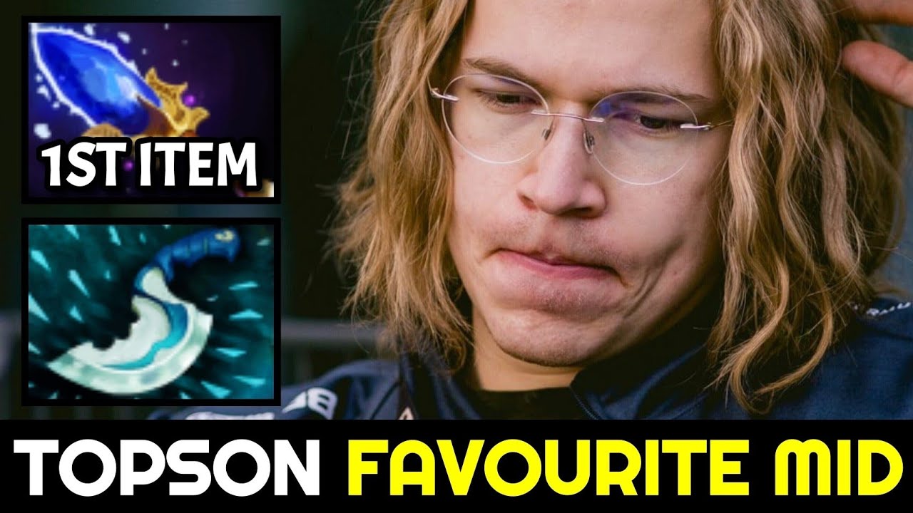 TOPSON Favourite MID Tusk with First Item Scepter Dota 2