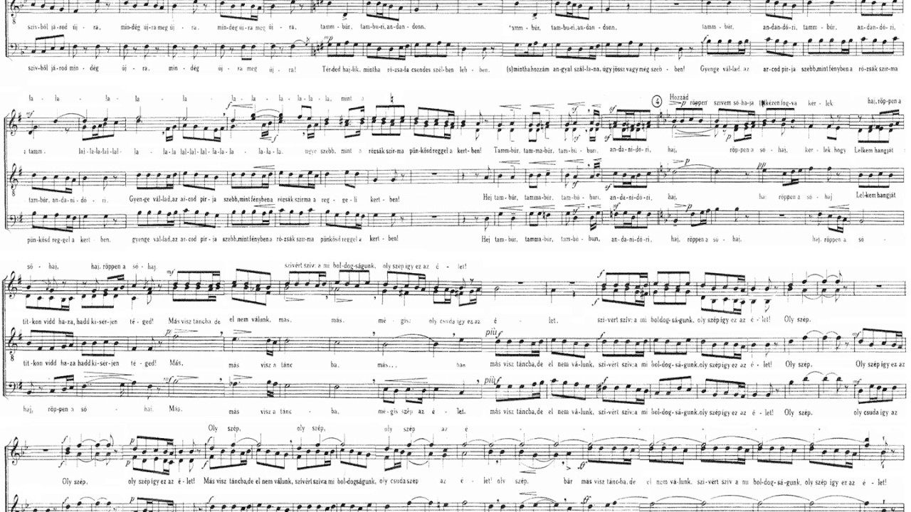 [Laudate Chor] BÁRDOS Lajos: Old Dance Song