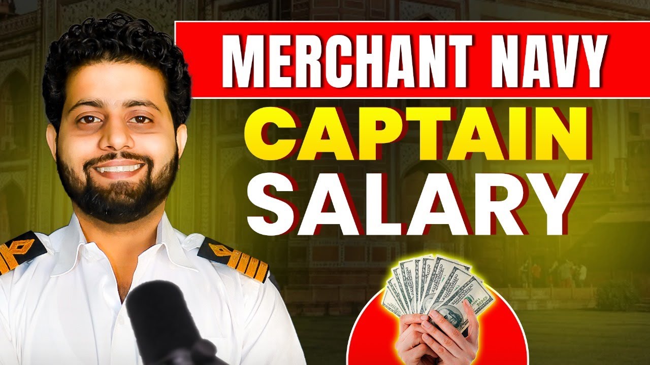 What is the salary of a Captain in Merchant Navy 2025?