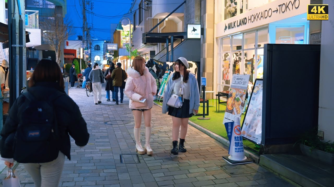 4K HDR Japan travel 2026 | Walk in Jiyugaoka（自由が丘）Tokyo Japan | City ambience Nature for relaxing