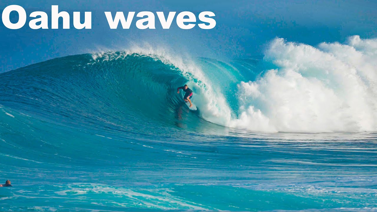 Oahu’s Best Waves | Epic Surfing & Slow Motion Ocean Footage in 4k