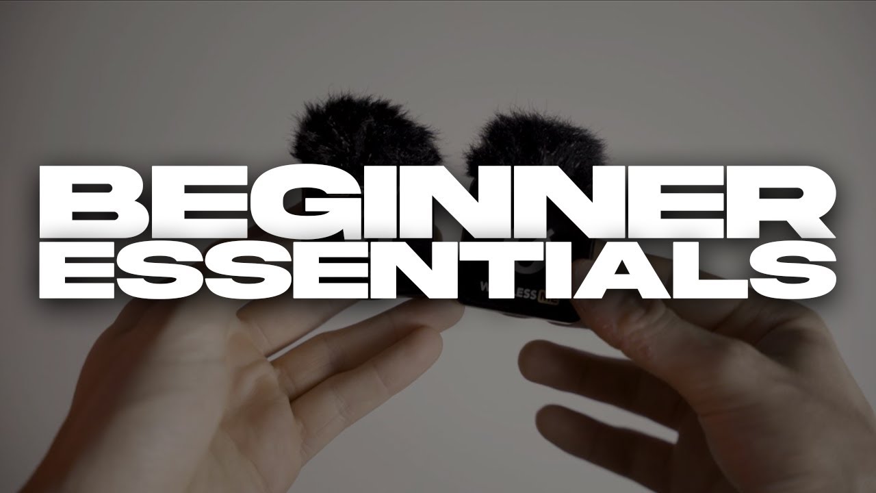 Essential Photography and Filmmaking Equipment for Beginners