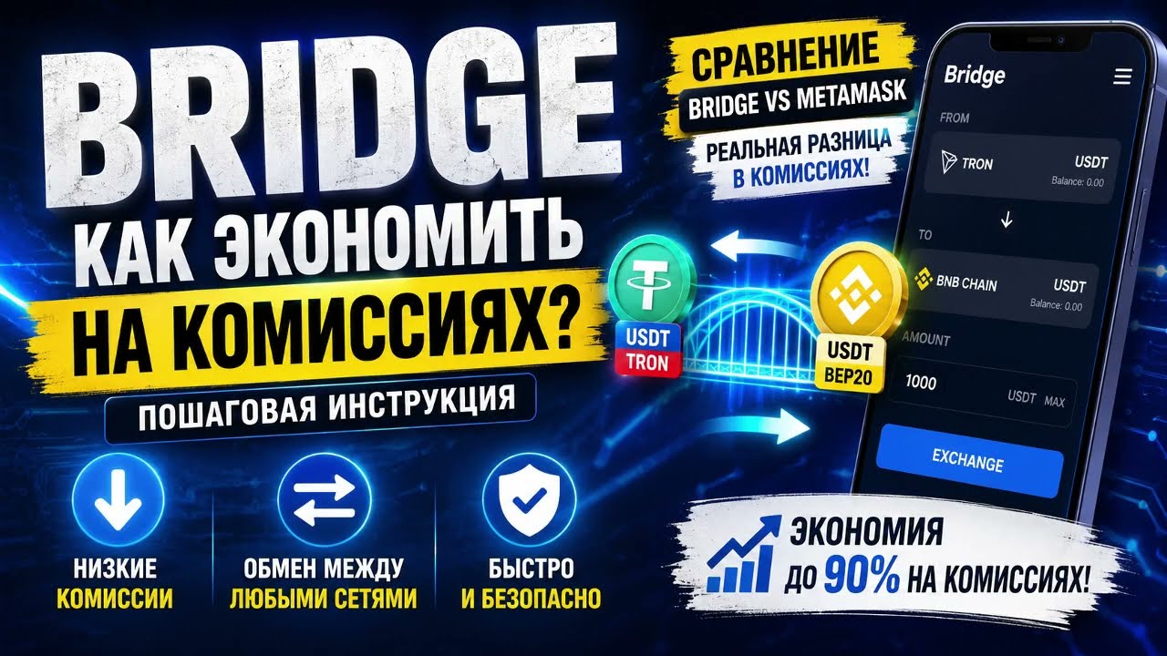 RWANFT Bridge: как экономить на комиссиях при обмене | Пошаговая инструкция + сравнение с MetaMask