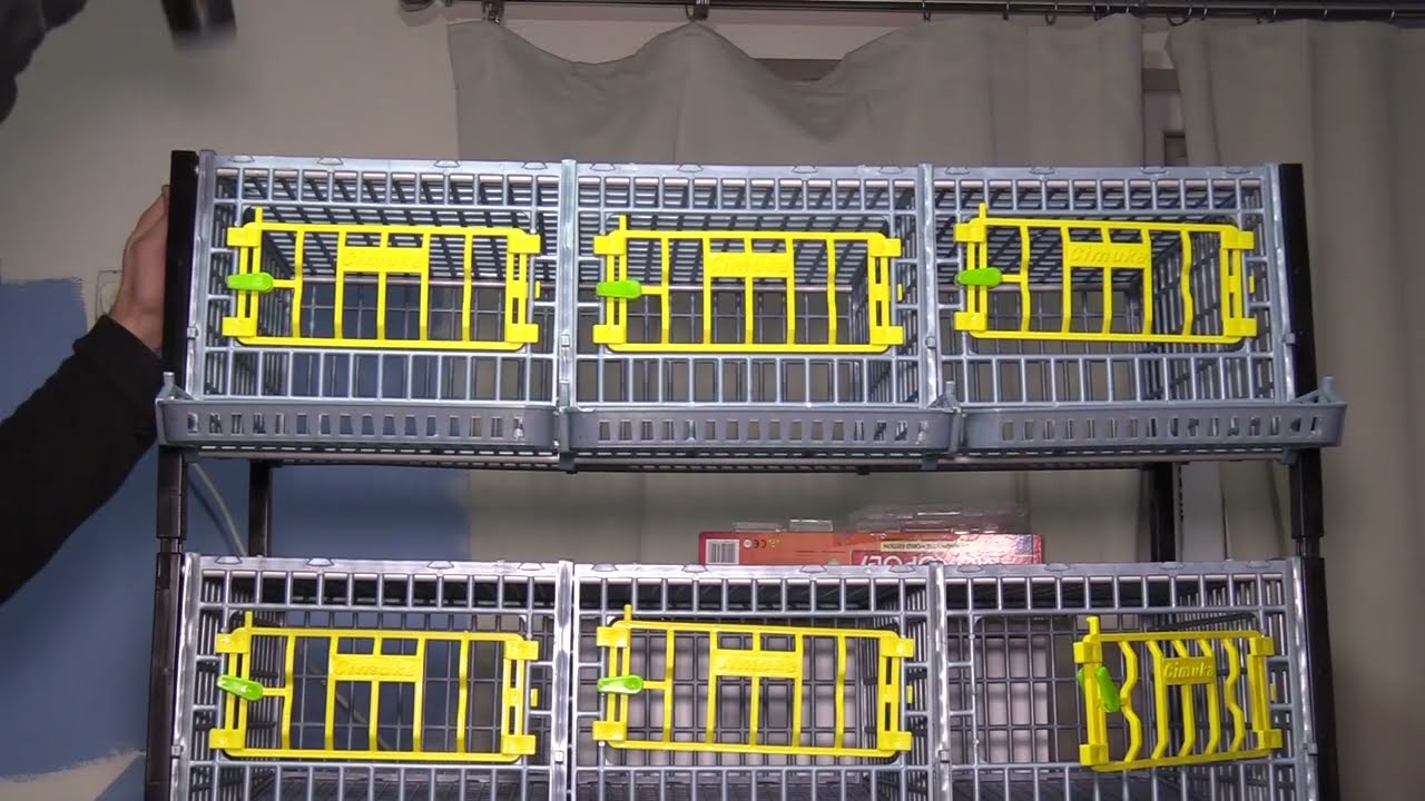 Cimuka Quail Cage Complete Layers 5 Storey 3 Rows for 175-200 quails full unpack