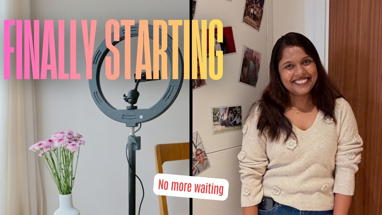 Starting My New Life in Canada 🇮🇳➡️ 🇨🇦 | My YouTube Journey Begins