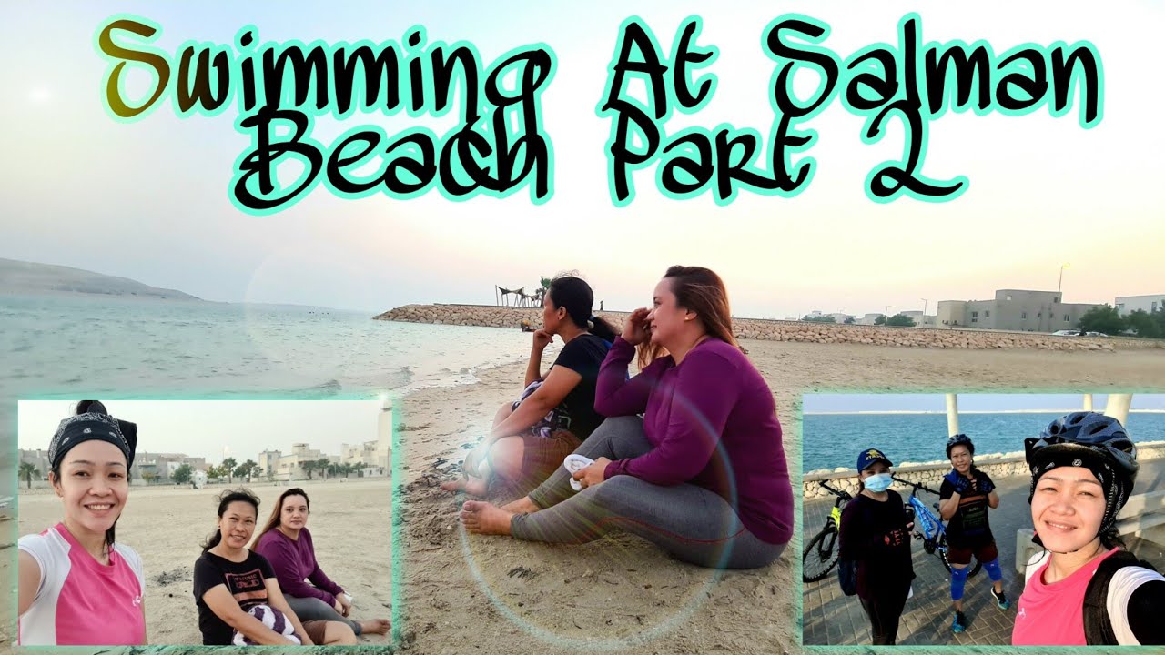 Swimming At Salman Beach Part 2 | With Friends | Bahrain Life