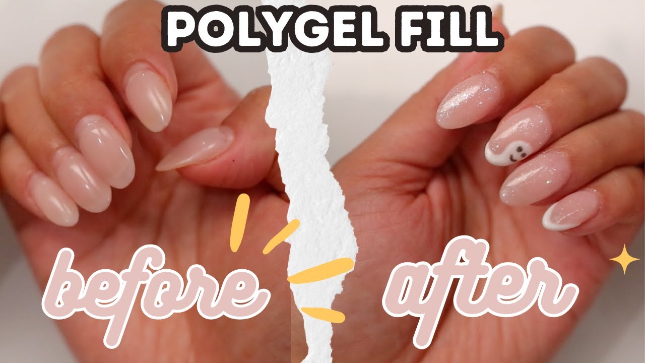 FILL YOUR NAILS WITH POLYGEL!