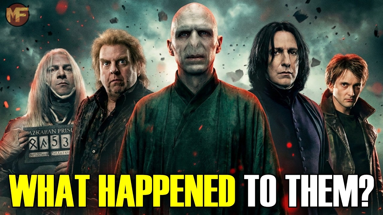 What Happened to All 32 DEATH EATERS that Joined Lord Voldemort? (Harry Potter Fates Explained)