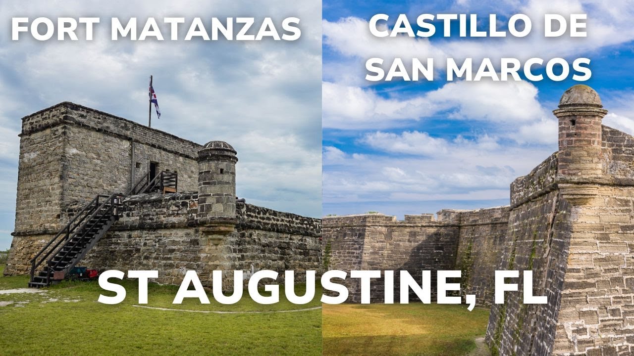 Exploring St. Augustine's Historic Forts: Castillo de San Marcos & Fort Matanzas