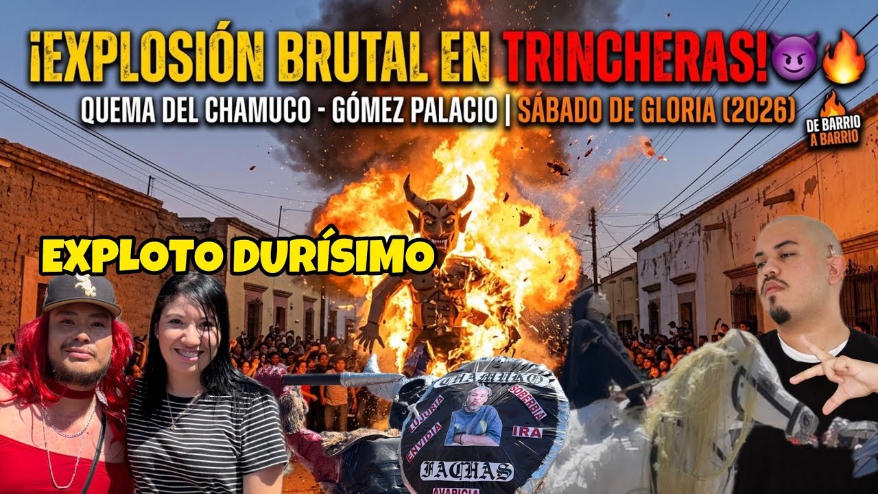 &iexcl;CASI SALE MAL! La explosi&oacute;n m&aacute;s fuerte en las Trincheras 🧨🔥
