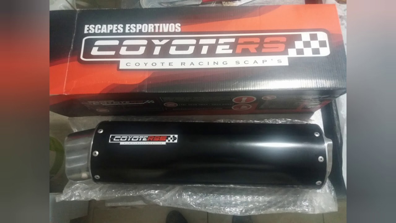 Escape coyote boca 8 (tenere 250)