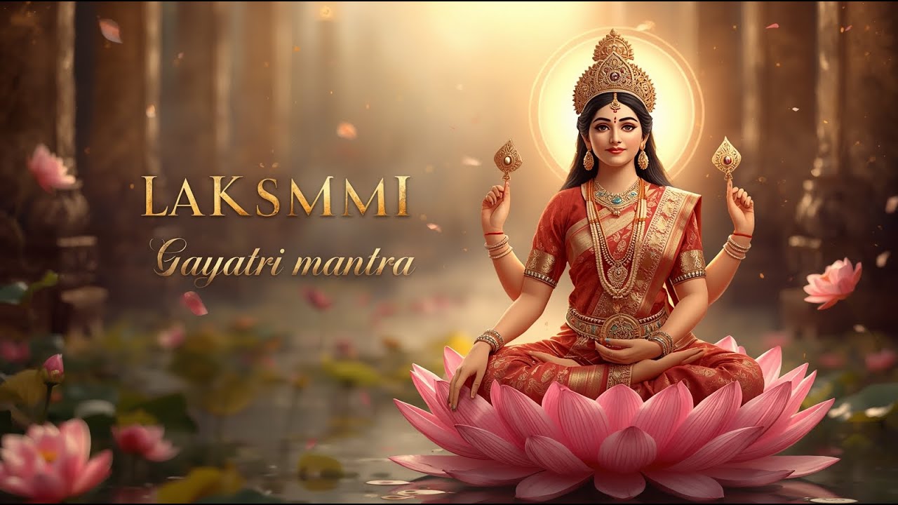Lakshmi Gayatri Mantra | 1 Hour Chant for Wealth, Prosperity & Positive Energy