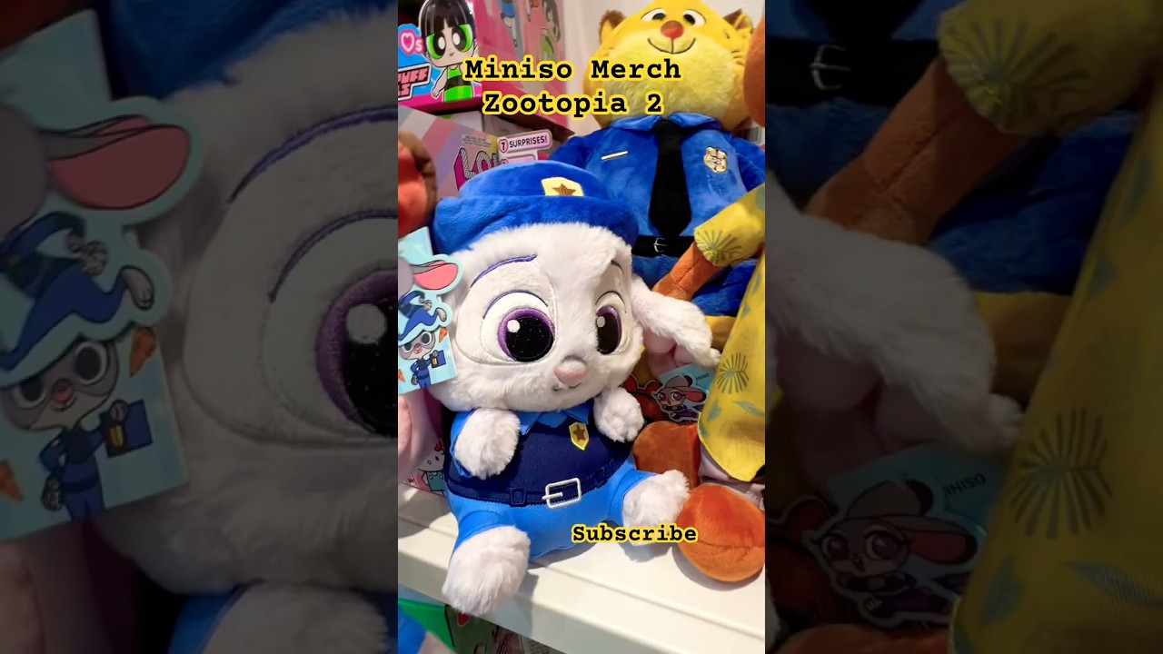 Cute Zootopia 2 Merch 