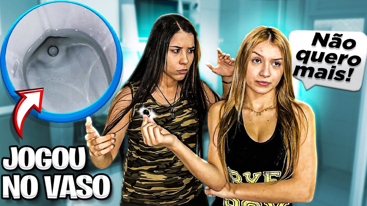 FALEI PRA LARISSA QUE NÃO QUERO MAIS USAR NOSSA ALIANÇA DE NAMORO !!!