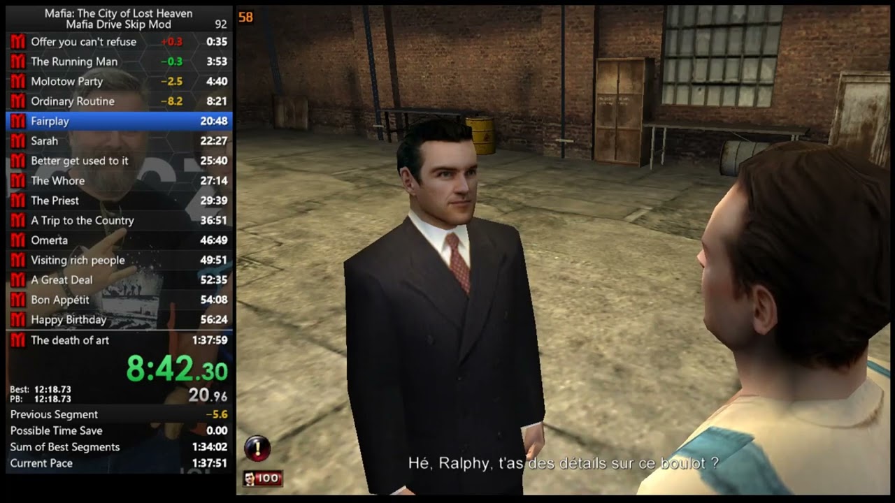 Mafia any% drive skips in 1:36:06 /28.08.2023/ /FWR/