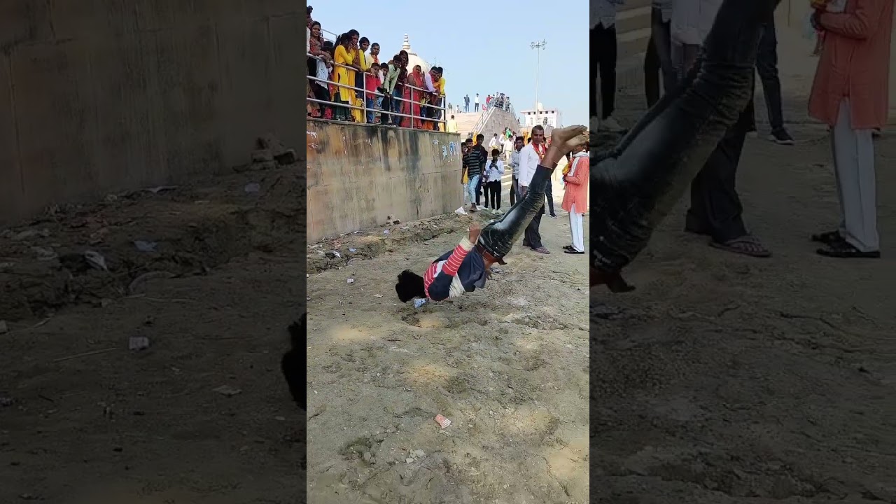Suicide flip Best public reaction 👀 chot lag gayi bhai ko🤕🙂😭pain stunt video#shorts #viral#stunt