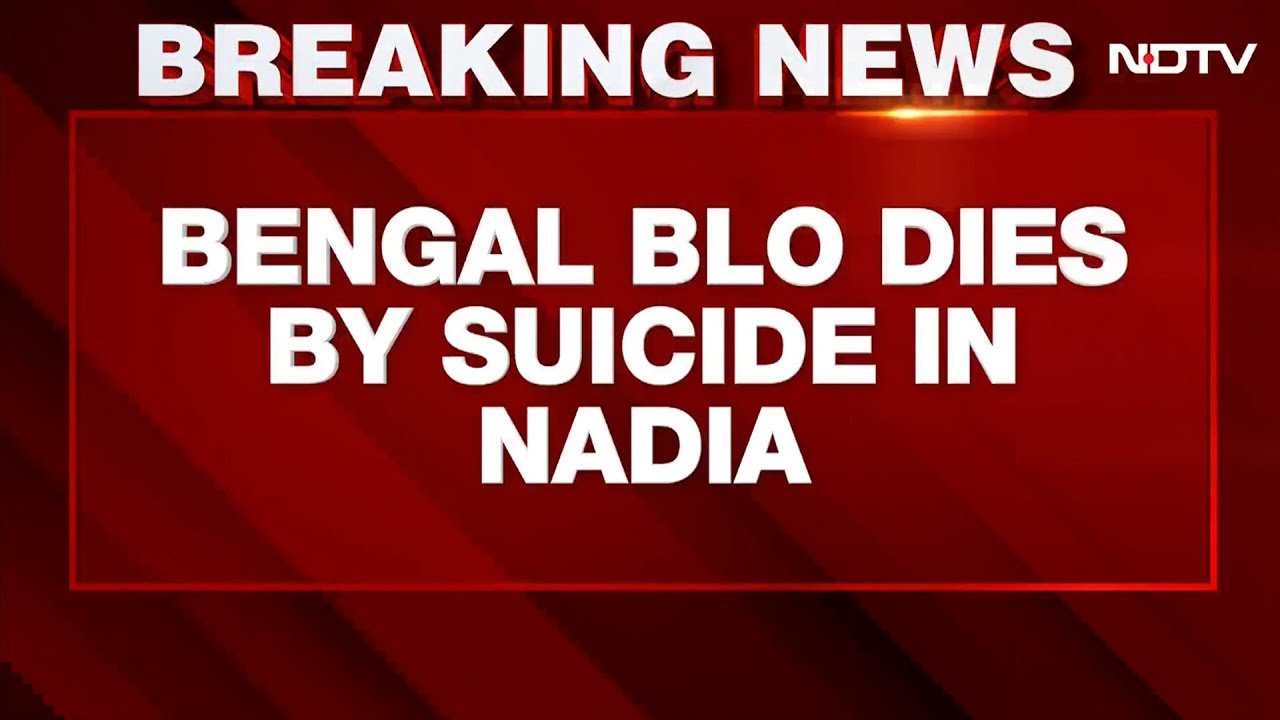 Bengal Poll Officer Found Dead, Family Says Stress Over Voter Roll Revision