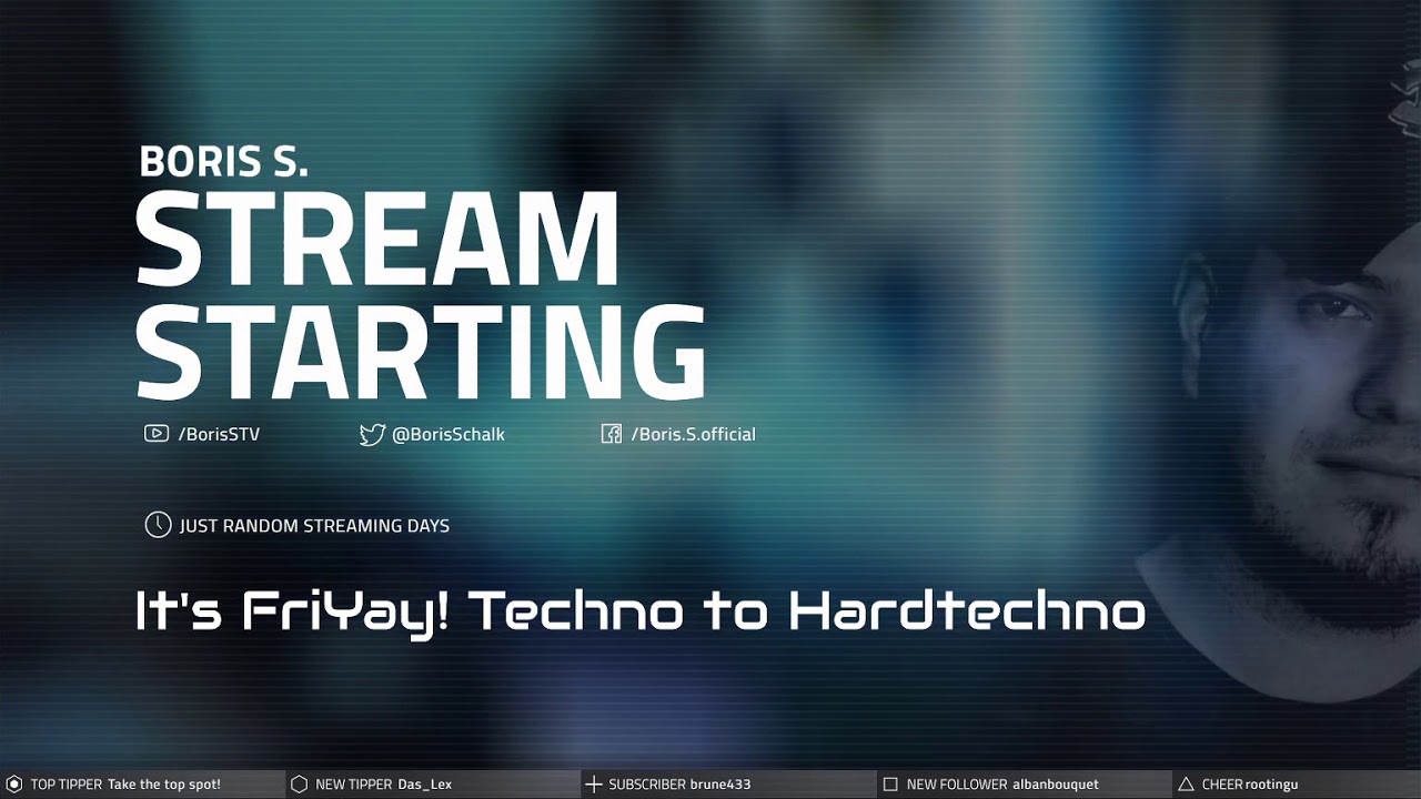 [DE/EN] Its FriYay!! Techno to Hardtechno (later) | !discord !tip