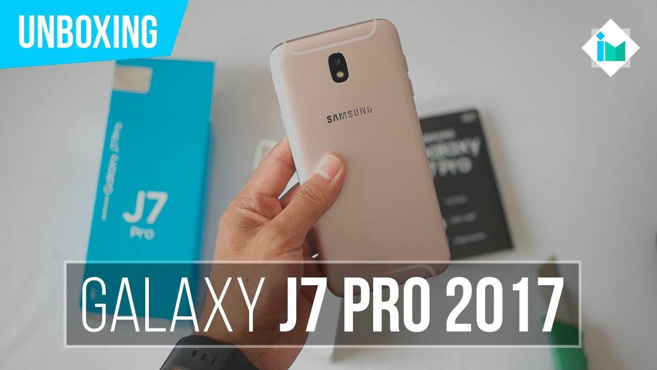 Samsung Galaxy J7 Pro 2017 - Unboxing en español
