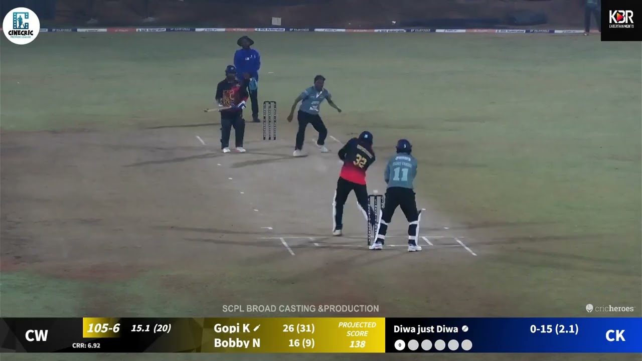 COMMITTEE KURROLLU vs CINE WARRIORS HIGHLIGHTS