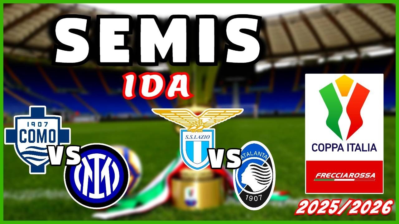 ¡SEMIFINALES IDA COPPA ITALIA 2025/2026! | Partidos y Horarios | Mike Sports