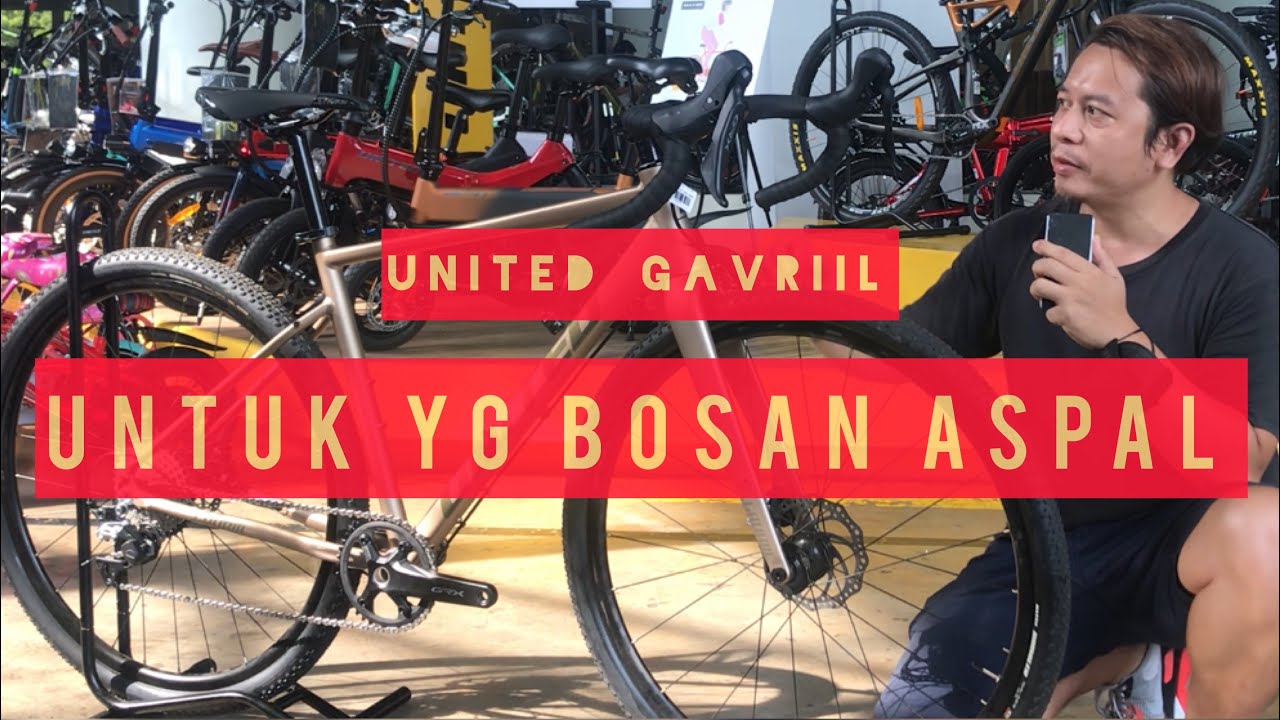 gravel bike UNITED GAVRIIL review singkat