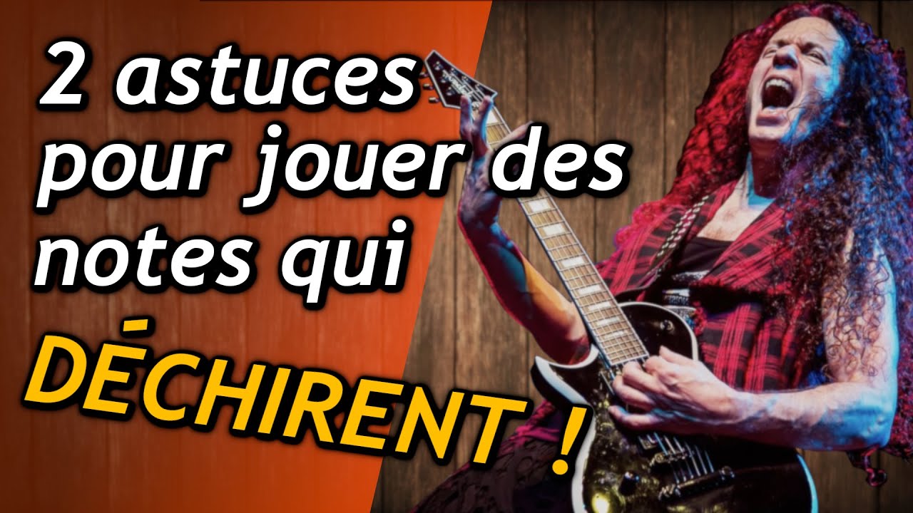 Tricks à la Marty Friedman pour un jeu HYPER EXPRESSIF