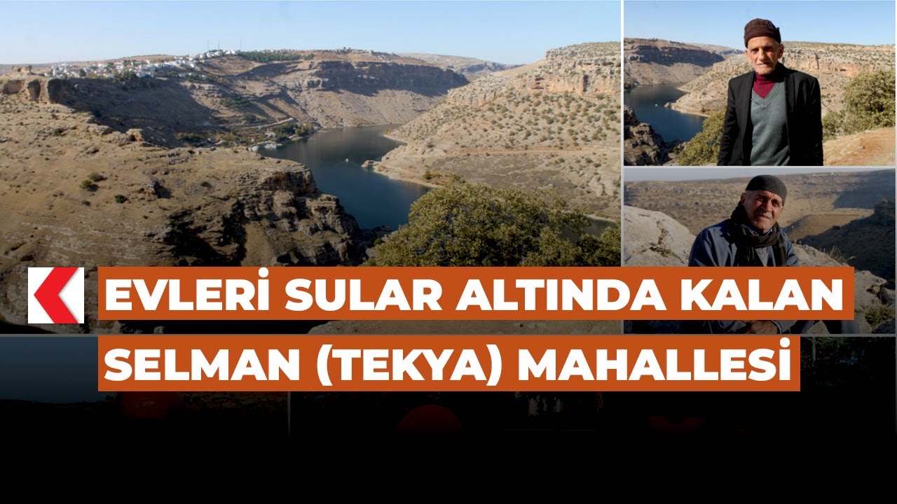 Evleri sular altında kalan Selman (Tekya) Mahallesi
