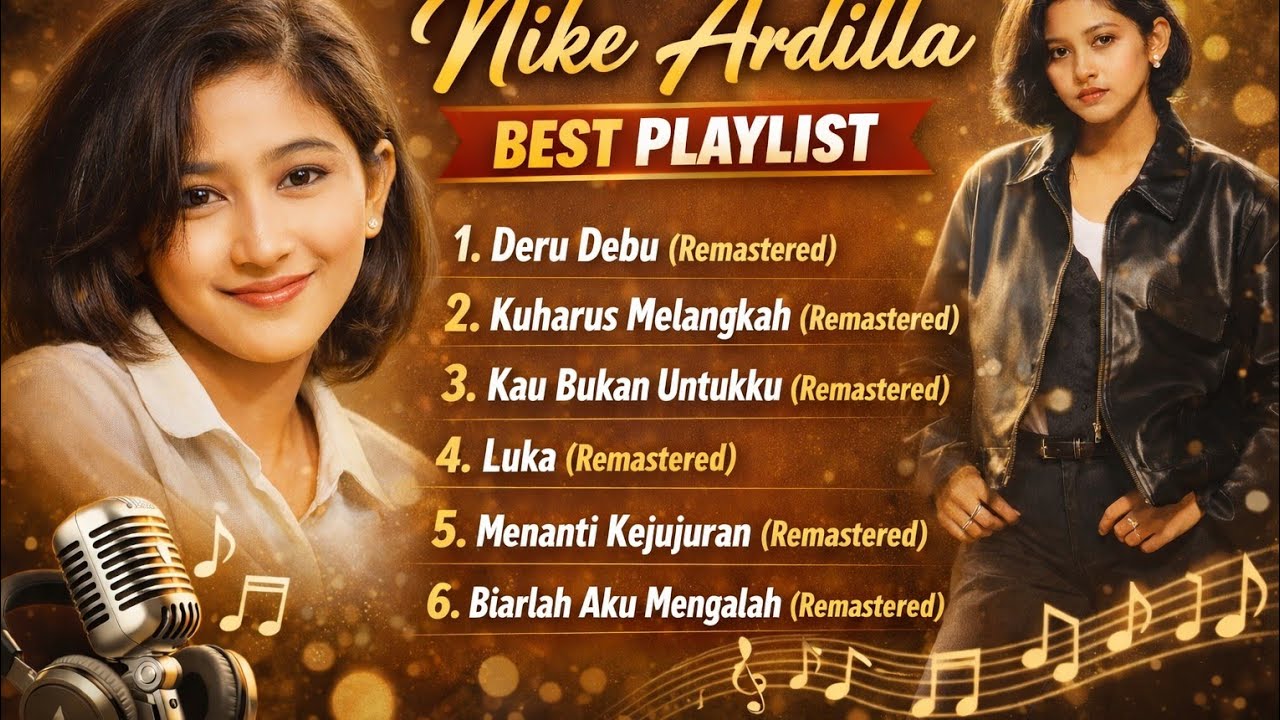 NIKE ARDILLA – FULL ALBUM TERBAIK | Lagu Kenangan 90an (Remastered Audio)