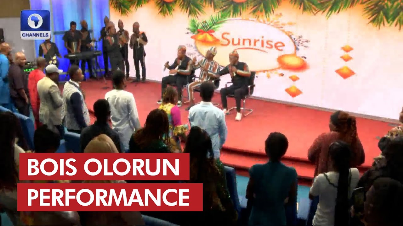 Bois Olorun Thrills Guests To Special Rendition | Sunrise Special | DSS