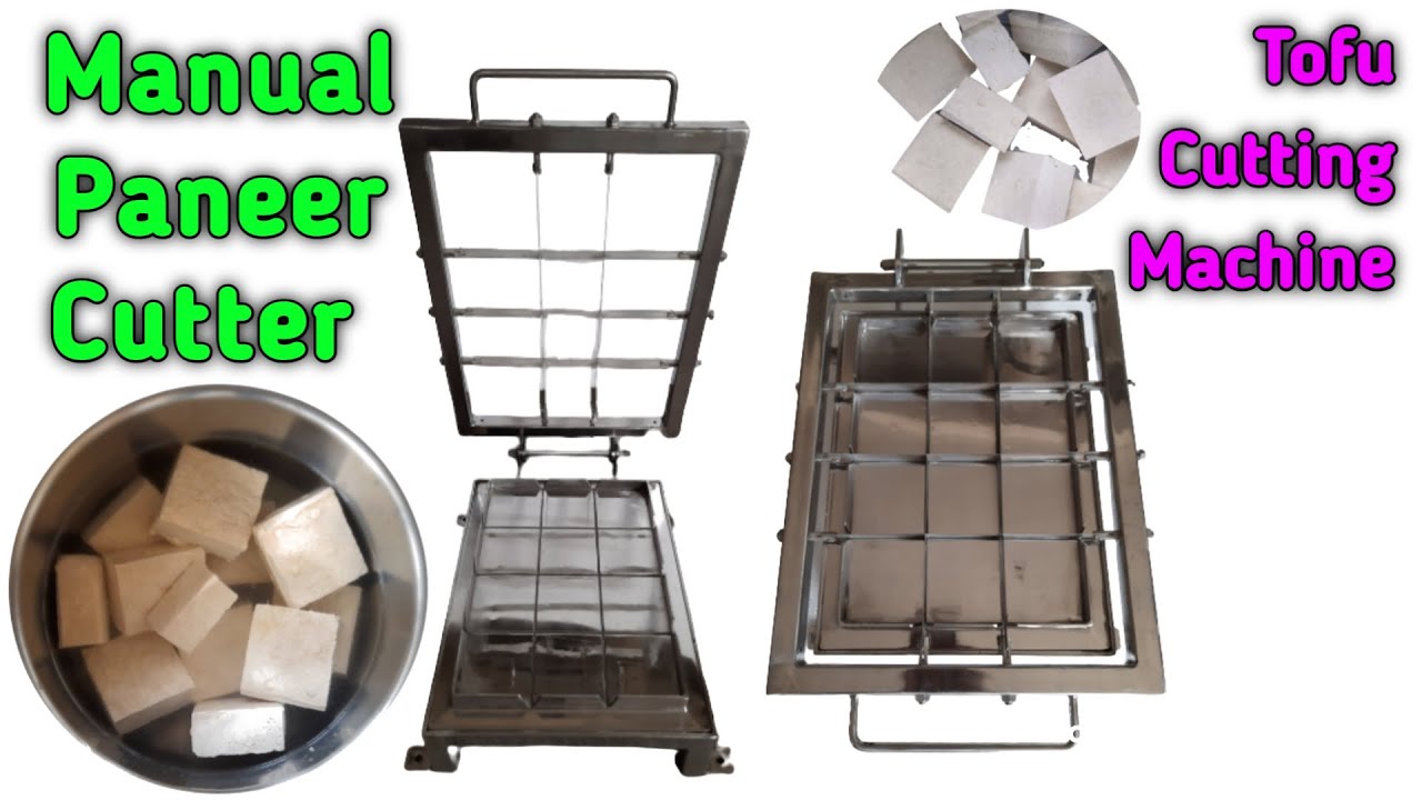 paneer cutting machine // manual paneer cutter // #cuttingmachine #cutter  // tofu cutter #demo