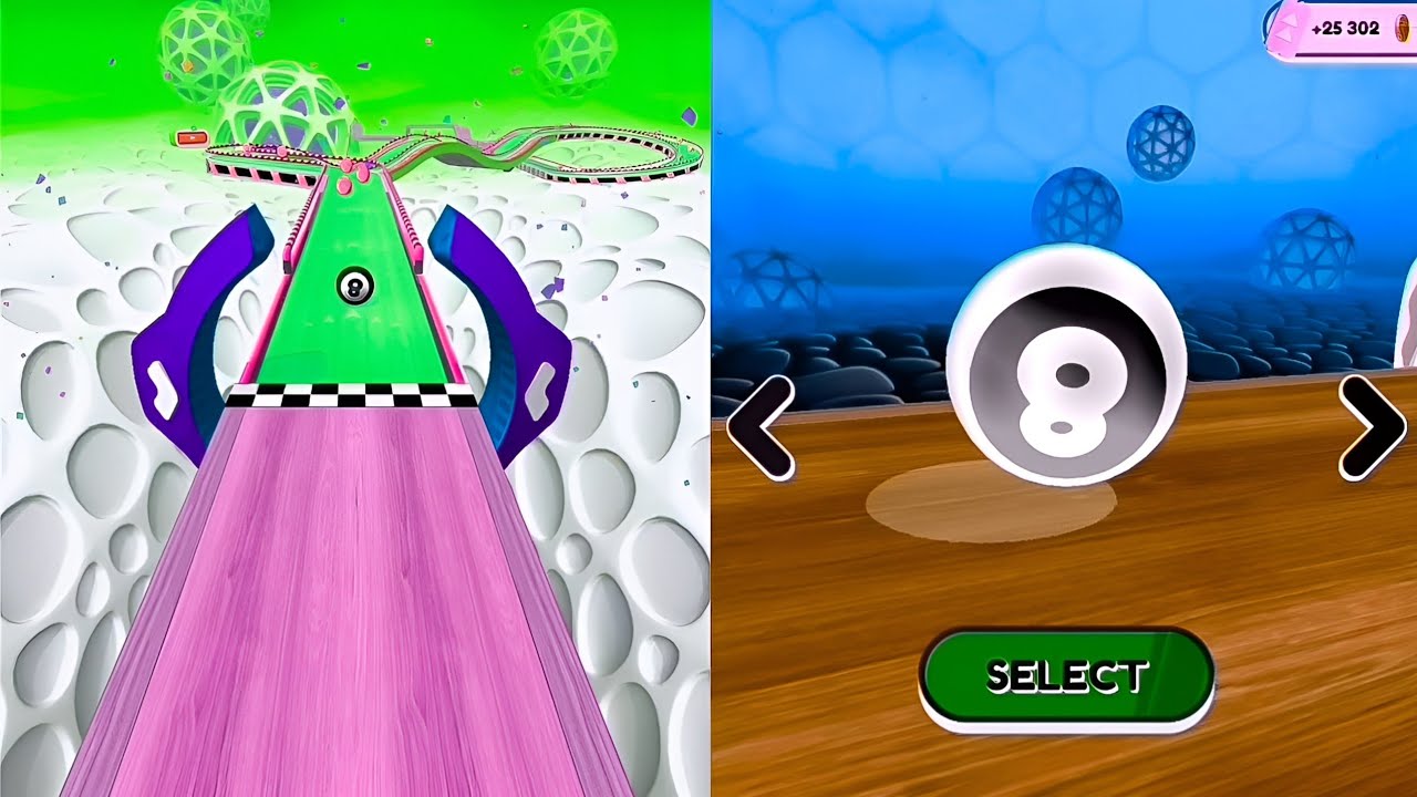 🎱🥊🔘Going Balls Vs Reversed Video SpeedRun Gameplay NEW UPDATE ( Part 1720)