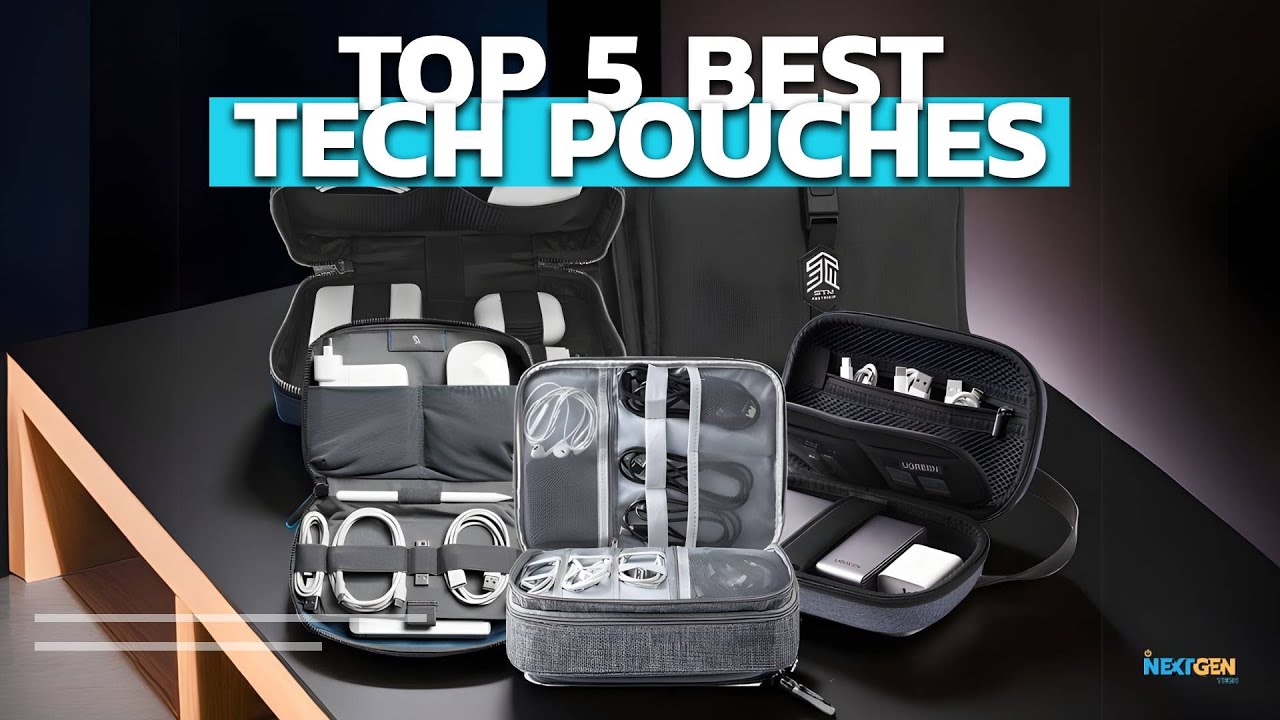 Best Tech Pouches 2025 I Top 5 Best Tech Organizers 2025